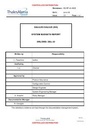 SD-RP-AI-0628_1 GG System Budgets Report.pdf - âGalileo Galilei ...