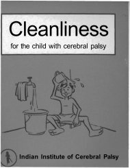 Cleanliness for the child with cerebral palsy - Source