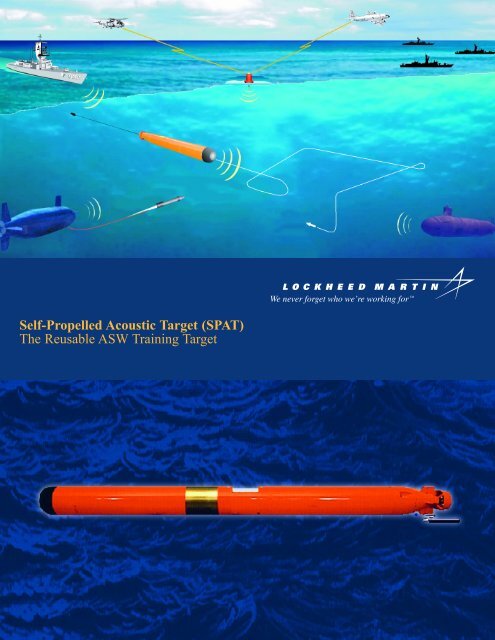 Self-Propelled Acoustic Target (SPAT) The Reusable ASW Training ...