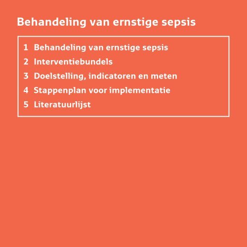 Download de praktijkgids Sepsis - VMS