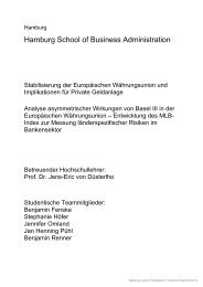 Hamburg School of Business Administration - Die Welt