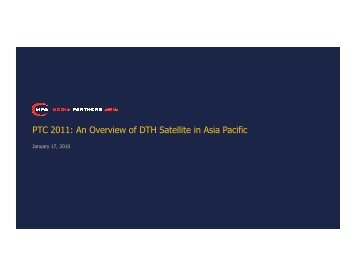 PTC 2011: An Overview of DTH Satellite in Asia Pacific