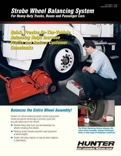 Strobe Wheel Balancing System - For Heavy-Duty Trucks, Buses ...