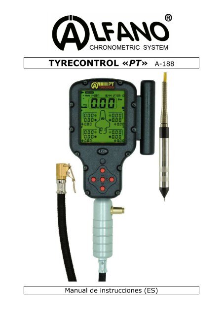 TYRECONTROL Â«PTÂ» A-188 - Alfano