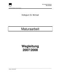 Maturaarbeit Wegleitung 2007/2008 - edufr