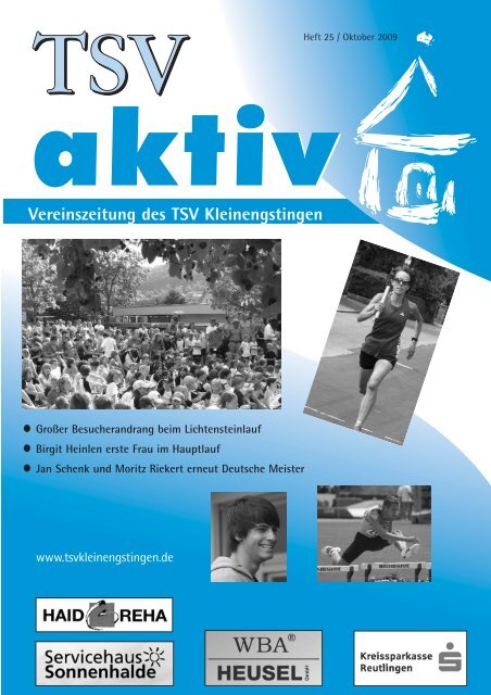 Vereinszeitung des TSV Kleinengstingen