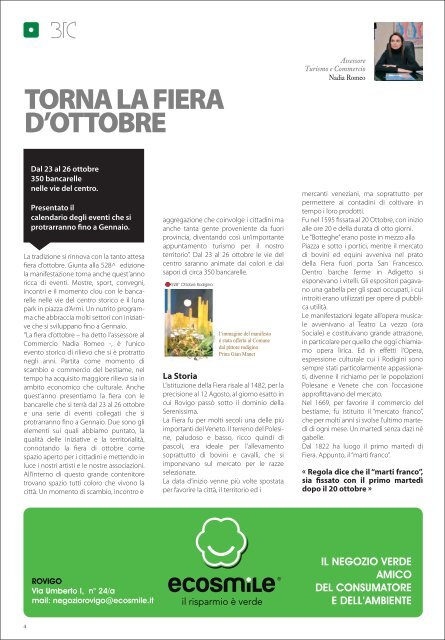 ottobre - Comune di Rovigo