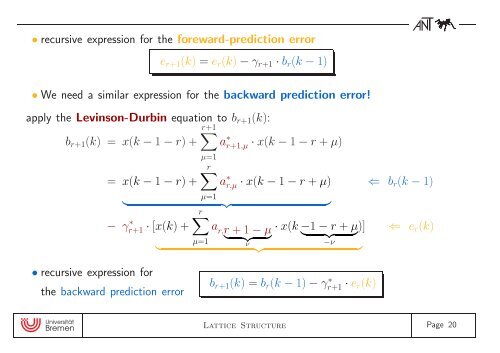 Digital Signal Processing Chapter 7: Parametric Spectrum Estimation