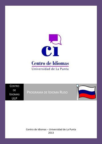 Programa de Idioma Ruso - Centro de Idiomas