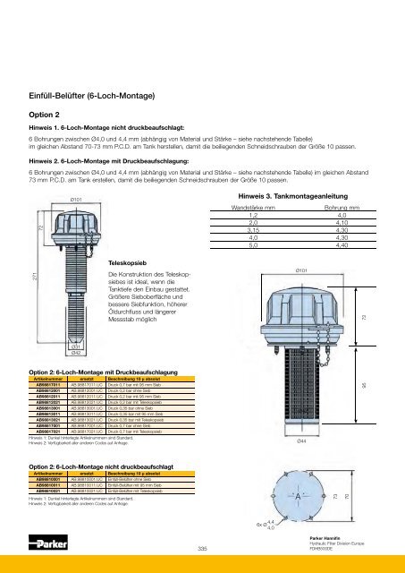 Hydraulik + Heavy Duty Filtration & Condition Monitoring