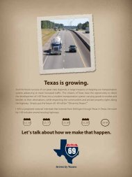 TXDOT- I-69 Segment 4 brochure - Welcome to the Texas ...