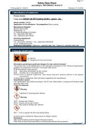 MSDS -205291-PROTEGOL EP-Coating 32-89 L ... - Titangestelle.de