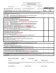 ACCU-CHEK INFORM SKILLS CHECKLIST - Methodist Healthcare