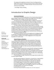 Introduction to Graphic Design - Julian Bittiner