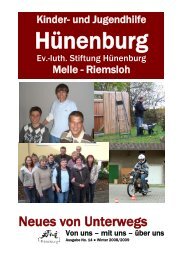 Bootcamp Å oder was - Kinder- und Jugendhilfe HÃ¼nenburg Stiftung