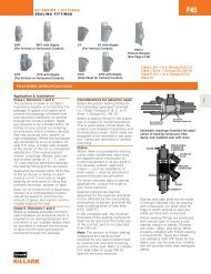 EY SERIES â¢ FITTINGS SEALING FITTINGS ... - EMI Supply, Inc