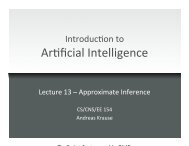 approximate inference - Caltech