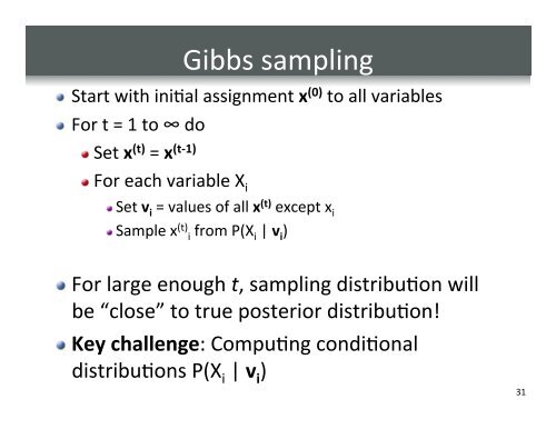 approximate inference - Caltech