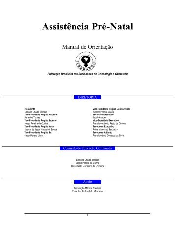 AssistÃªncia PrÃ©-Natal - ABENFO-Nacional