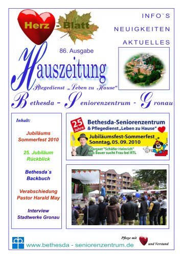 Hdes Bethesda - Seniorenzentrums -Gronau