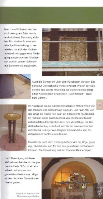 100 JAHRE DANKESKIRCHE