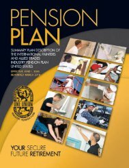 International Painters and Allied Trades Industry Pension Plan - IUPAT