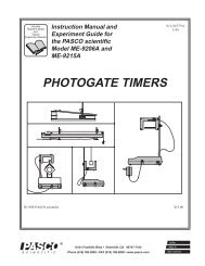 PHOTOGATE TIMERS