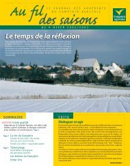 Fil Des Saisons #2 Hiver 2002/2003 - Comptoir Agricole