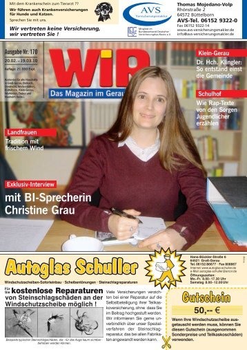 Besuchen Sie unsere Trau(m)ringtage - Das WIR-Magazin im ...