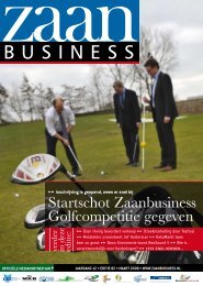 Startschot Zaanbusiness Golfcompetitie gegeven