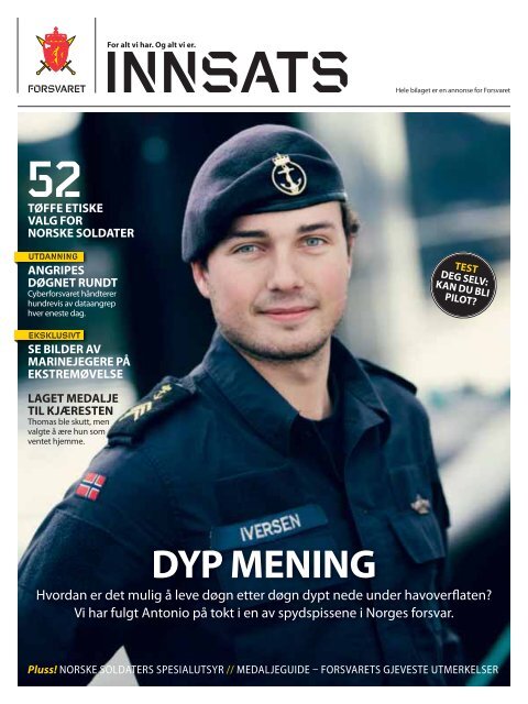 Innsats - 2. utgave 2012 - Forsvaret