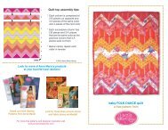 baby Folk Dance quilt a free pattern from - Anna Maria Horner