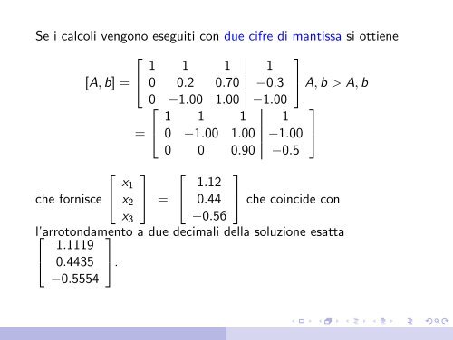 Sistemi lineari