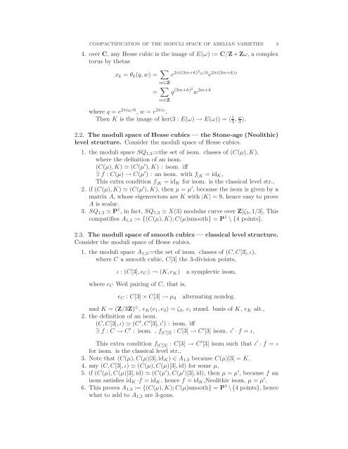 Compactification of the moduli space of abelian varieties, Kyoto ...