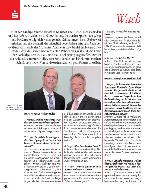 Ausgabe 2/2012 - Kreisseniorenrat Enzkreis - Stadt Pforzheim eV