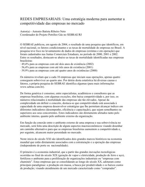 Uma estratÃ©gia moderna para aumentar a competitividade das ...
