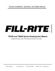 700 & 800 Series TN Meter Manual 2.pub - Fill-Rite