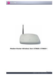 Modem Router Wireless Xavi X7868r/X7868r+ - Clix