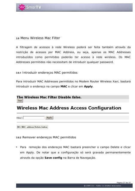 Modem Router Wireless Xavi X7868r/X7868r+ - Clix