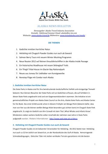 ALASKA NEWS BULLETIN