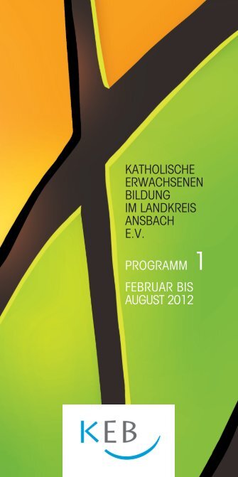 KEB-Programm Februar bis August 2012 - Bistum Augsburg