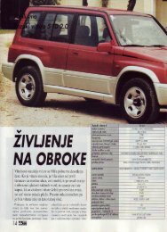 Prenesi PDF testa Suzuki Suzuki Vitara 5 TD 2.0 - Avto Magazin