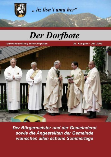 Der Dorfbote - Gemeinde Innervillgraten