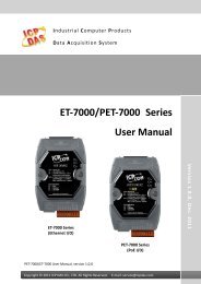 (P)ET-7000 User Manual - ICP DAS