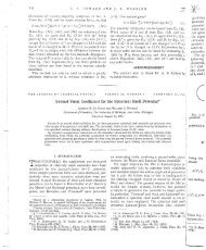 Second Virial Coefficients for the Spherical Shell ... - William Hoover's