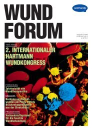 2. INTERNATIONALER HARTMANN WUNDKONGRESS 2. INTERNATIONALER ...