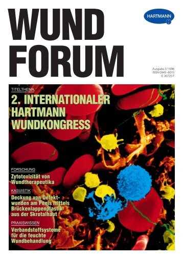 2. INTERNATIONALER HARTMANN WUNDKONGRESS 2. INTERNATIONALER ...