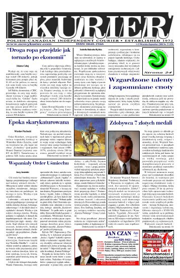 (September) 2008r. No 17 (959) - Nowy Kurier