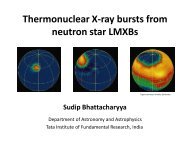 Thermonuclear X-ray bursts from neutron star LMXBs - iucaa