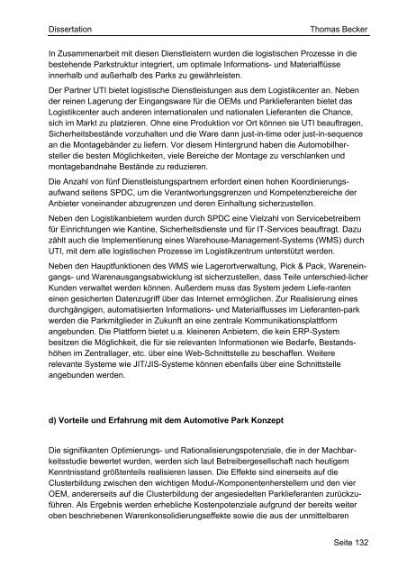 Entwurf Dissertation - KOBRA - Universität Kassel